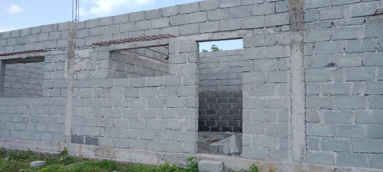 The dog and cat clinic under construction