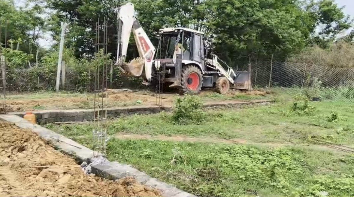 Building the cow sanctuary